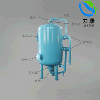 工业大流量多介质机械过滤器 污水与井水前置预处理的专业净化解决方案